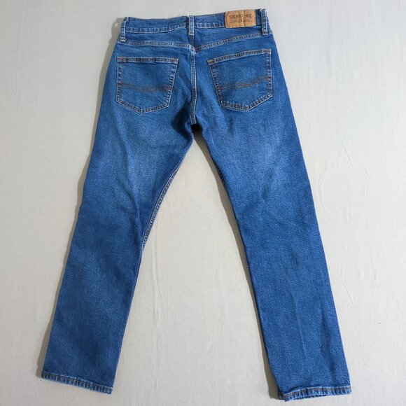 Signature by Levi Strauss jeans men's size W29/L30 (28) denim blue Regular Taper - Picture 3 of 15